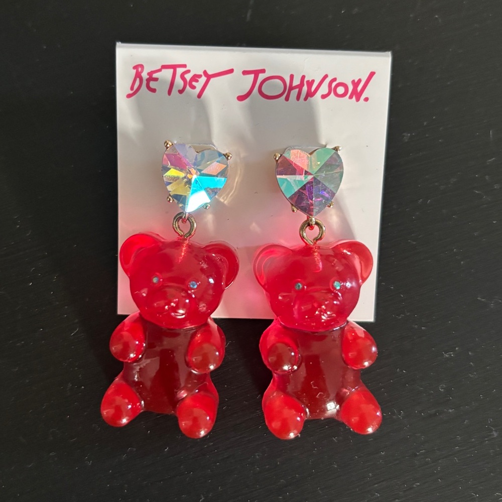 Betsy Johnson Gummy Bear Earrings